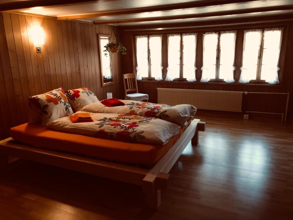 Gemuetliches Zuhause Mit Ausblick Lejlighed Wilderswil Eksteriør billede