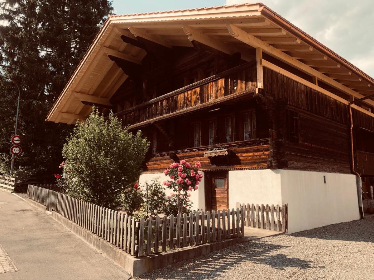 Gemuetliches Zuhause Mit Ausblick Lejlighed Wilderswil Eksteriør billede